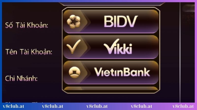 Đa dạng phương thức nạp tiền tại cổng game bài